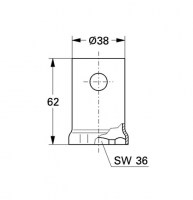 LLAVE TUBO 36mm GROHE